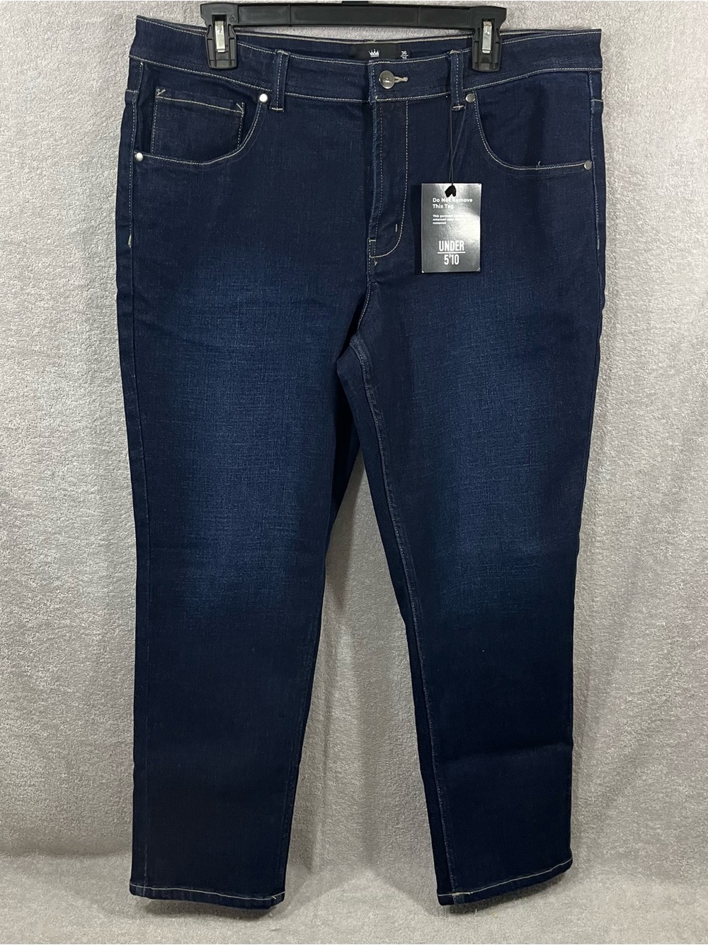 NWT Under 510 U-510 straight fit Stretch Jeans Mens 36x26 dark Wash NWT